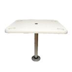 Rechthoekige tafel, verwijderbaar, 406 x 711mm, incl. poot e, Ophalen of Verzenden, Nieuw