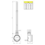 Elektrisch Thermostaat Radiator MOA 400W tbv, Ophalen of Verzenden, Nieuw