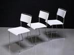 6x (of minder/meer) Spilimbergo Stoelen - Italie 70’s, Zo goed als nieuw, Wit, Kunststof, Vijf, Zes of meer stoelen