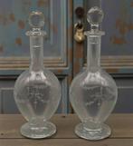 Baccarat - Fles (2) - S. 1089 - Kristal, Antiek en Kunst