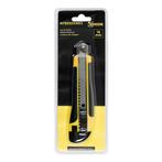 Benson Profi afbreekmes - 18 mm - Geel - Stevig en gebrui..., Ophalen of Verzenden, Nieuw