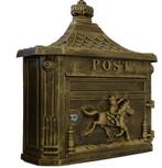 OUTLET SALE: Nostalgische brievenbussen aluminium, Nieuw
