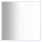 vidaXL Spiegel 60x60 cm wit, Huis en Inrichting, Verzenden, Nieuw