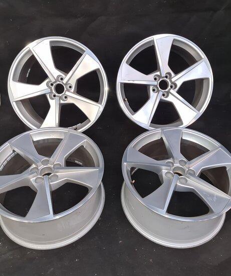 Org. velgen velg set velgenset demo 20 Inch Audi 4M0601025M, Auto-onderdelen, Banden en Velgen, Gebruikt, Verzenden