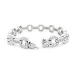 Armband - 18 karaat Witgoud - 11.82ct. tw. Diamant, Sieraden, Tassen en Uiterlijk, Nieuw