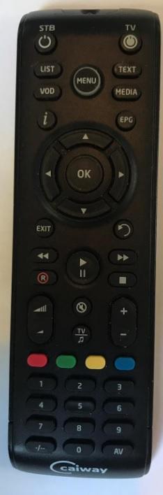 Afstandsbediening Caiway Amulet 400, Audio, Tv en Foto, Afstandsbedieningen, Origineel, Nieuw, Ophalen of Verzenden