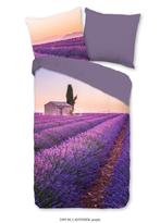 Pure dekbedovertrek Lavendel veld - microvezel, Nieuw, Verzenden