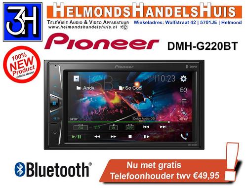 Nieuwe Pioneer 2 DIN autoradio met bluetooth handsfree, Auto diversen, Autoradio's, Nieuw, Ophalen of Verzenden