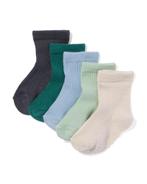 HEMA Babysokjes - 5 paar blauw, Verzenden, Nieuw