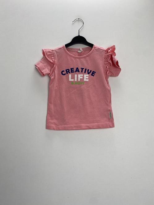 B.Nosy T-shirt / Roze / Maat   104, Kinderen en Baby's, Kinderkleding | Maat 104