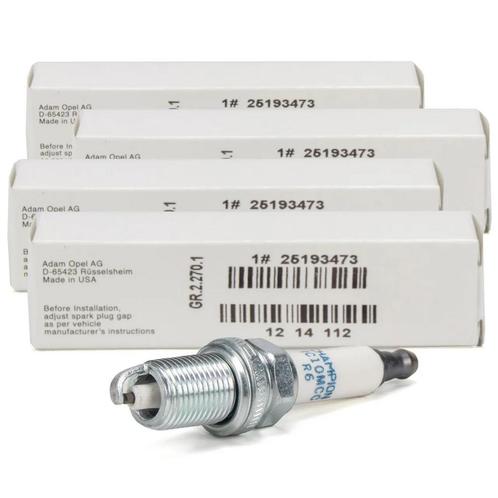 4X Originele GM bougies OPEL ASTRA CORSA INSIGNIA MOKKA V..., Auto-onderdelen, Motor en Toebehoren, Nieuw, Ophalen of Verzenden
