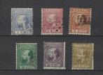 Nederland 1867/1868 - Koning Willem III - NVPH 7/12, Postzegels en Munten, Postzegels | Nederland, Gestempeld