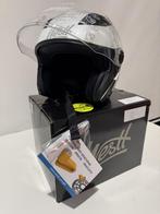 Jethelm (Wit) met vizier en zonnebril Westt Maat M (57-58), Ophalen of Verzenden, Nieuw
