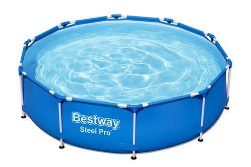 Steel Pro zwembad 305x76 cm, Kinderen en Baby's, Speelgoed | Buiten | Zandbakken, Nieuw, Verzenden