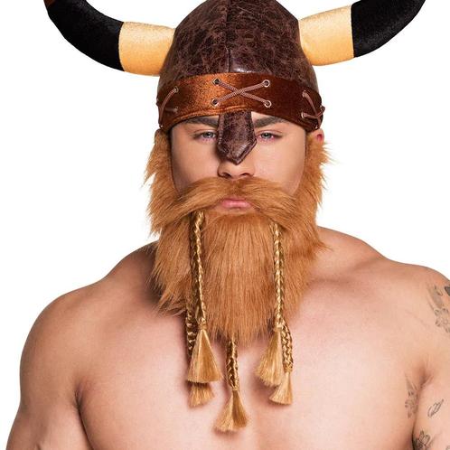 Viking Baard Met Vlechten, Kleding | Heren, Carnavalskleding en Feestkleding, Nieuw, Ophalen of Verzenden