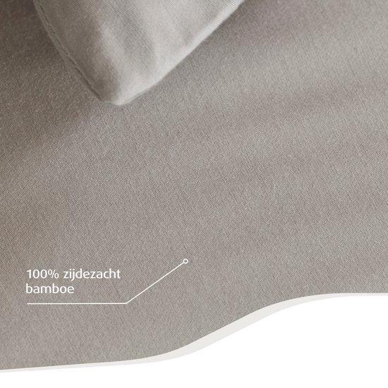2dekans | Home by TEMPUR® Topper Hoeslaken - Nature – 90 x, Huis en Inrichting, Slaapkamer | Beddengoed, Zo goed als nieuw, Ophalen of Verzenden