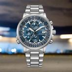 Citizen - Citizen Crono Pilot Acciaio Radiocontrollato -, Sieraden, Tassen en Uiterlijk, Horloges | Heren, Nieuw