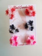 Bow and Crossbones, Flower Earrings., Verzenden, Nieuw