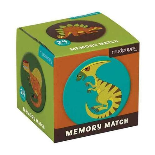 Mudpuppy Mini Memory Game - Mighty Dinosaurs, Kinderen en Baby's, Overige Kinderen en Baby's, Nieuw, Ophalen of Verzenden