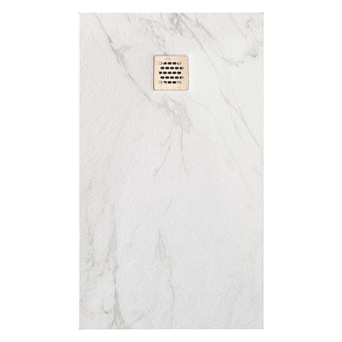 Douchebak Ardesia Marmi Blanco 90x120 cm, Doe-het-zelf en Verbouw, Sanitair, Douche, Nieuw, Ophalen of Verzenden