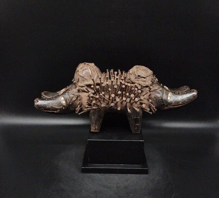 Fetisj figuur - Bakongo - Democratische Republiek Congo -, Antiek en Kunst, Kunst | Niet-Westerse kunst