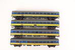 Lima H0 - Modeltrein personenwagen (4) - ICR rijtuigen - NS, Nieuw