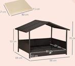 Rotan Hondenhuis met Kussen – Weerbestendig 98×69×73, Verzenden, Nieuw