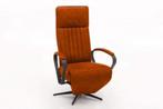 Relaxfauteuil Heukelum - relaxfauteuils - Oranje, Nieuw, Stof