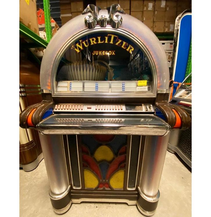 Wurlitzer 1050 Jukebox 1973 Originele Conditie, Verzamelen, Automaten | Jukeboxen, Ophalen