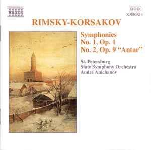 cd - Rimsky-Korsakov - Symphonies Nos. 1 &amp; 2, Cd's en Dvd's, Cd's | Overige Cd's, Zo goed als nieuw, Verzenden
