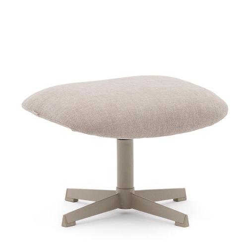 *WOONWINKEL* Kave Home Jaspe Fauteuil Voetenbankje Beige, Huis en Inrichting, Banken | Voetenbanken en Poefen, Nieuw, Stof, Verzenden