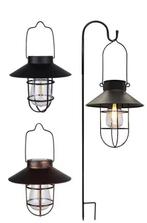 Solar Wolfraam LED Lantaarn – Hanglamp, Waterdicht en Retro, Verzenden, Nieuw
