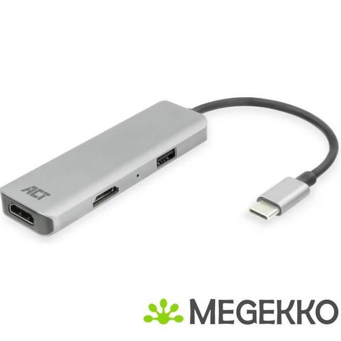 ACT USB-C 4K multiport adapter voor 2 HDMI schermen. USB-A, Computers en Software, Overige Computers en Software, Nieuw, Verzenden