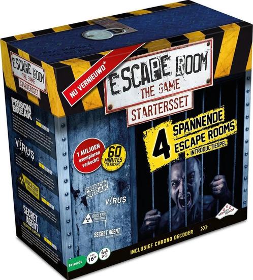 Escape Room Bordspel | Identity Games - Gezelschapsspellen, Hobby en Vrije tijd, Gezelschapsspellen | Bordspellen, Nieuw, Verzenden