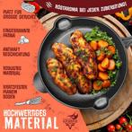 KESSER® Gietijzeren pan - Braadpan - Inductie - 26cm, Verzenden, Nieuw