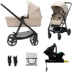 Kinderkraft Newly Pro Sand Beige 4-in-1 Combi Kinderwagen, Kinderen en Baby's, Kinderwagens en Combinaties, Verzenden, Nieuw