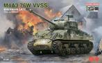 Rye Field Model RFM5136 M4A3 76W VVSS Sherman Late Upgrade, Hobby en Vrije tijd, Modelbouw | Auto's en Voertuigen, Verzenden, Nieuw