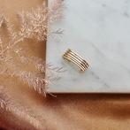 Gouden minimalistische hanger (gouden hanger), Ophalen of Verzenden, Gebruikt, Goud, Overige merken