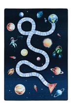 Speelkleed | Play | Ruimtevaart | Marineblauw | 100x150 cm, Verzenden, Nieuw