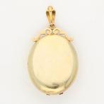 Hanger - 14 karaat Geel goud Diamant (Natuurlijk) - Emaille