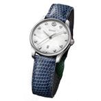 Gucci Timeless Slim Blue Dameshorloge YA126588  29mm, Sieraden, Tassen en Uiterlijk, Horloges | Dames, Nieuw, Verzenden
