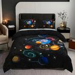 Eenpersoons Dekbedovertrek 140 x 200 - Planeten, Verzenden, Nieuw