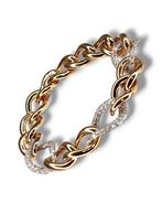 Armband - 18 karaat Geel goud, 18k Goud & Diamanten Armband., Sieraden, Tassen en Uiterlijk, Armbanden, Nieuw
