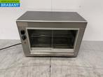 RVS Chergui Warmhoudvitrine 60 cm 230V Horeca, Ophalen of Verzenden, Gebruikt