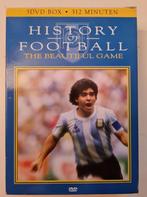dvd film box - History of Football- The Beautiful Game -..., Cd's en Dvd's, Zo goed als nieuw, Verzenden