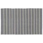 Vloerkleed - white stripes - 120x180 - wit en grijs
