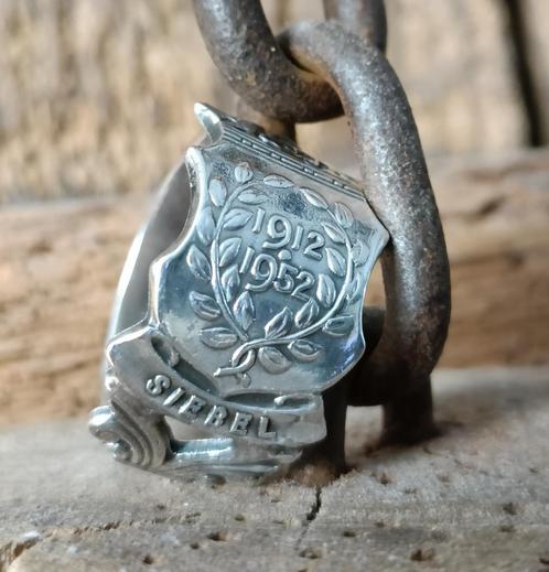 Ringen van Lepeltjes, Sieraden, Tassen en Uiterlijk, Antieke sieraden, Ring, Zilver, Verzenden