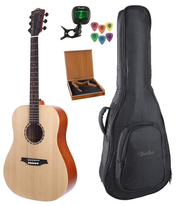 Bromo BAT1N Western Starter Pack | Music Department, Muziek en Instrumenten, Snaarinstrumenten | Gitaren | Akoestisch, Western- of Steelstringgitaar