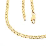 Gouden marine schakel ketting | 49 cm (marine schakell), Goud, Gebruikt, Ophalen of Verzenden, Overige kleuren