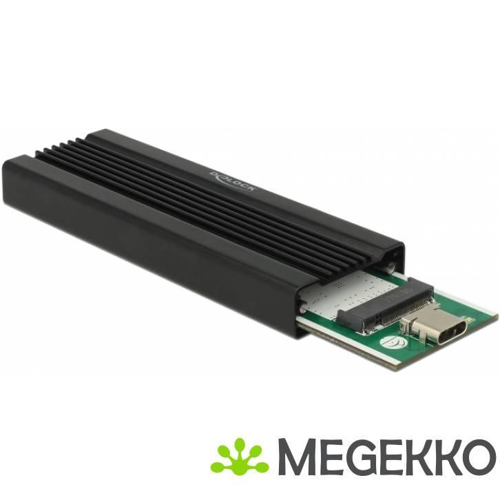 Delock 42600 M.2 NVMe externe behuizing USB 3.1 Type-C, Computers en Software, Computerbehuizingen, Nieuw, Verzenden